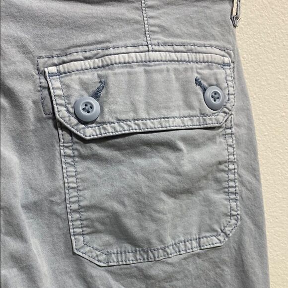 American Eagle Blue Cargo Pants Women’s Size 4 – Stretch Utility AE 1977 - Picture 9 of 14